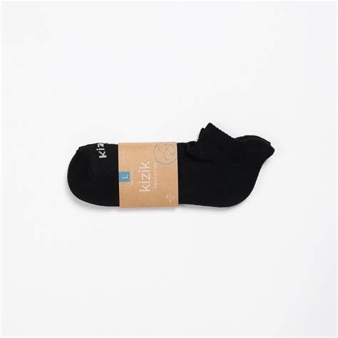 Kizik Ankle Socks - Black - 3 Pack