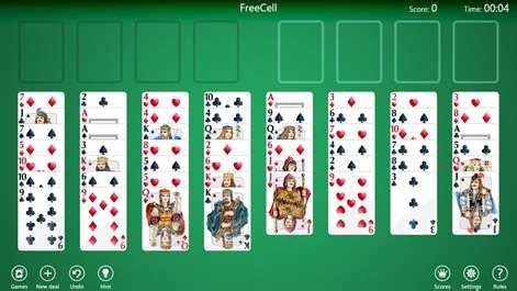 Screenshot: Play four popular FreeCell solitaire variations | Holiday ...