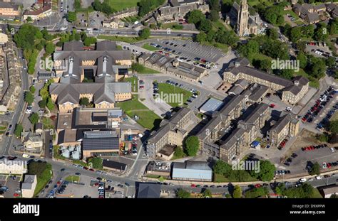 aerial view of St Lukes Hospital, Bradford Stock Photo - Alamy