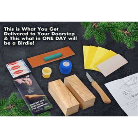 BeaverCraft DIY01 Comfort Bird Wood Carving Kit