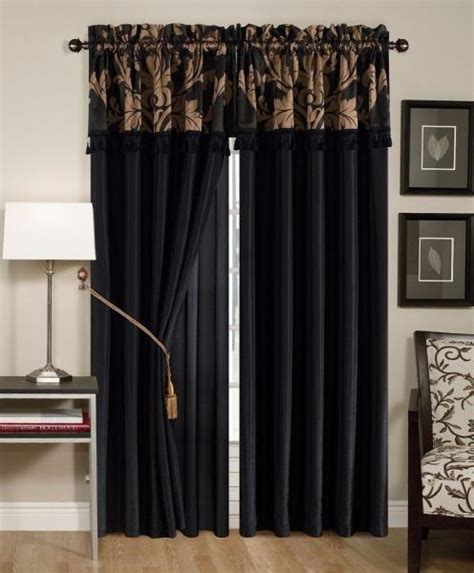 black and gold curtains - The Best Small Living Room Ideas For Inspiration Decoholic