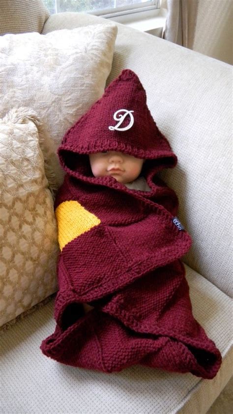 Items similar to Mrs. Weasley's Knitted Harry Potter Baby Blanket SMALL on Etsy