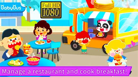 Baby Panda's Cooking Restaurant - Gameplay Walkthrough - 1080p FULL HD | Wisdom Gamers - YouTube