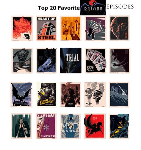 My Top 20 Favorite Batman: TAS Episodes by JackSkellington416 on DeviantArt