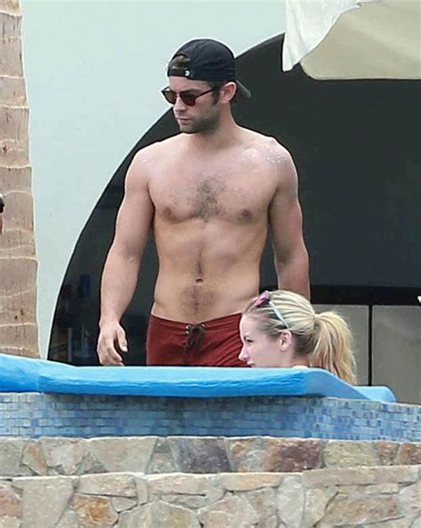 Hunk Alert! Chace Crawford Flaunts Washboard Abs On Family Vacation In ...