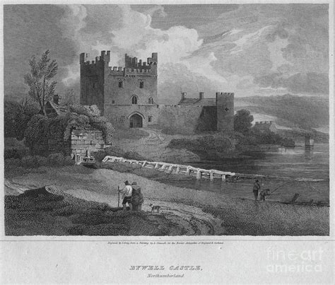 Bywell Castle, Northumberland, 1814 by Print Collector