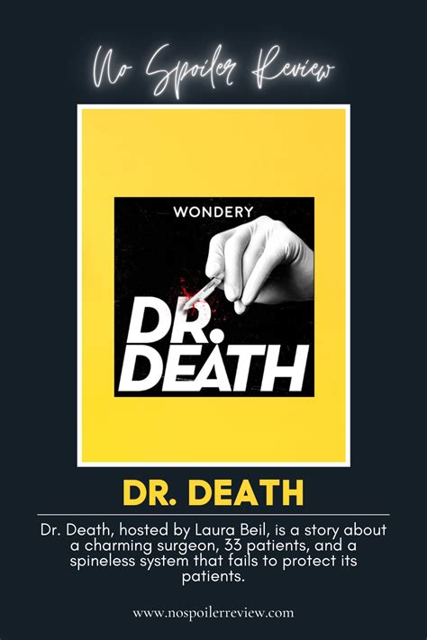 Dr. Death - No Spoiler Review