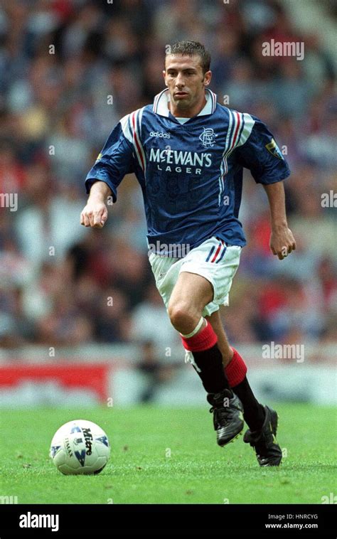 DEREK MCINNES GLASGOW RANGERS FC 13 August 1996 Stock Photo - Alamy