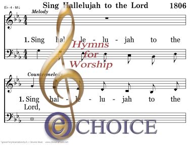 SING HALLELUJAH TO THE LORD | R. J. Stevens Music