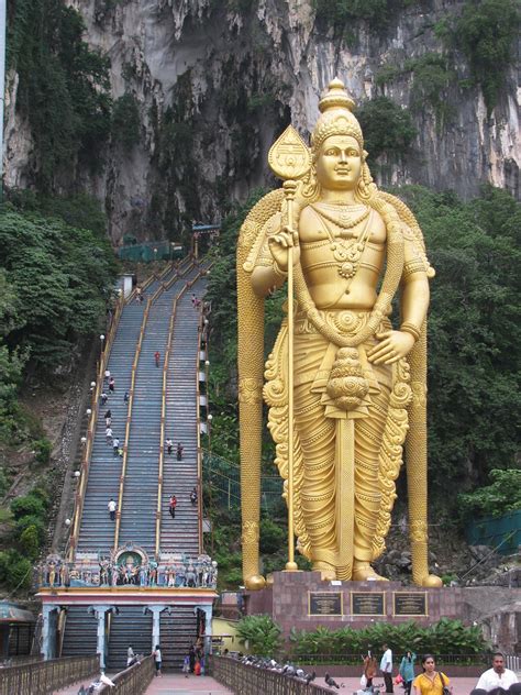 Batu Caves, Kuala Lumpur | Taken from the base of Batu Caves… | Flickr