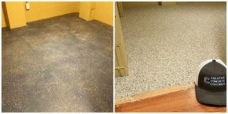 Buckskin Blend Epoxy Flake Garage- Creative Concrete Coati… | Flickr