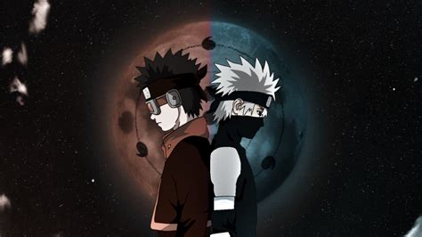 [OC] Sharingan Warriors: Kakashi & Obito Wallpaper : | Kakashi and ...