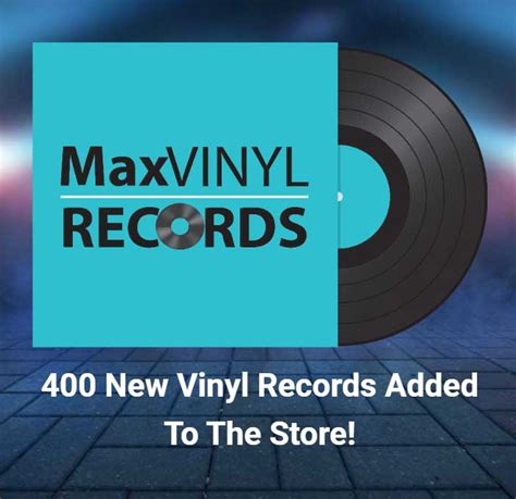 400 new vinyl records added this month! - Maxvinyl Vinyl Records