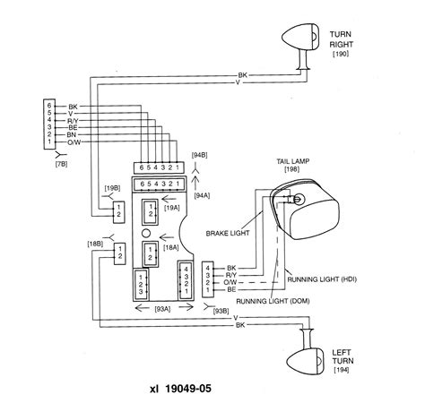 Harley Davidson Rear Turn Signal Wiring Diagram Pdf - Wiring Diagram