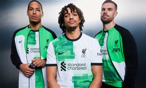 LFC unveils '90s-inspired white and green away kit for 2023-24 - Liverpool FC