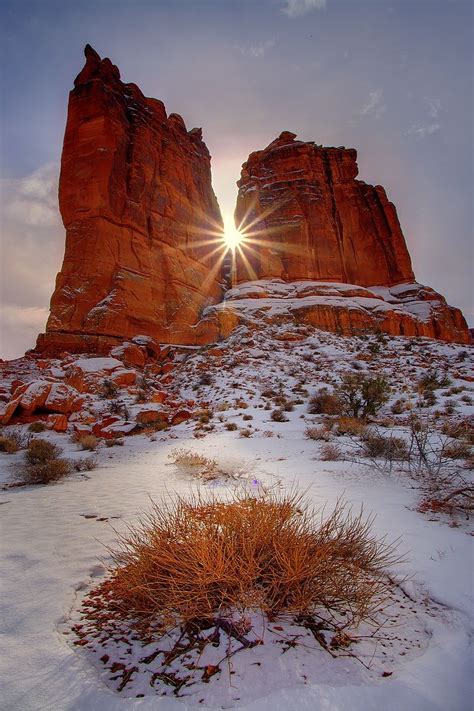 Winter In The Arches | National parks, Nature, Beautiful nature