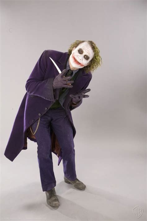 Heath Ledger Joker The Dark Knight Promotional Photoshoot