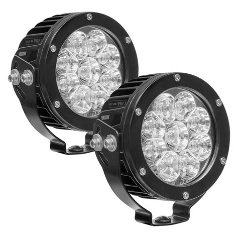 Westin® 09-12007A-PR - Axis Series Stud Mount 4.75" 2x27W Round Spot Beam LED Lights