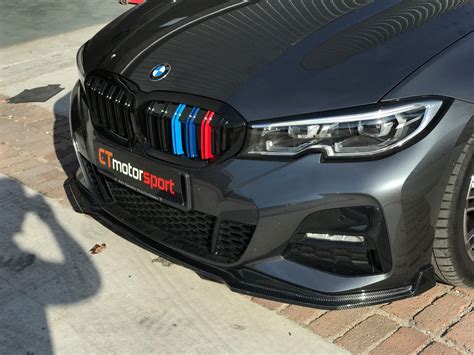 BMW G20 3 Series Installed Tricolor Style Front Grill