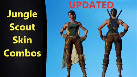 *UPDATED* Jungle Scout Skin Combos in Fortnite - YouTube