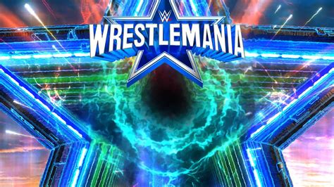 WWE 2K23 WrestleMania 38 Match Card Background by MackDanger1000000000 ...