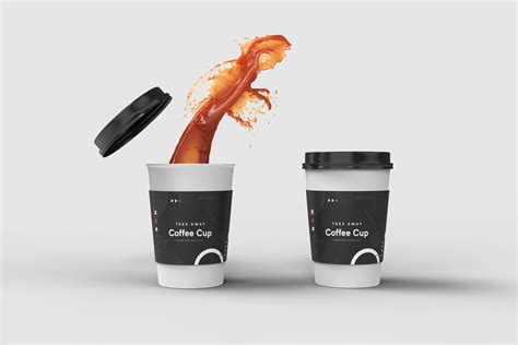 Take Away Coffee Cup Mockup Graphic by prextheme · Creative Fabrica