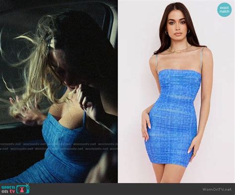 Cassie From Euphoria Blue Dress