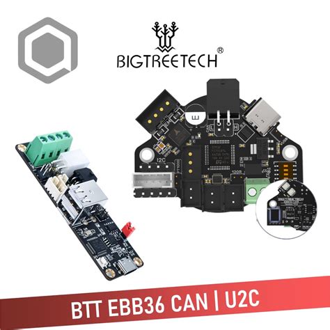 BIGTREETECH BTT EBB36 CAN BUS (Extruder Breakout Board) U2C - Klipper ...