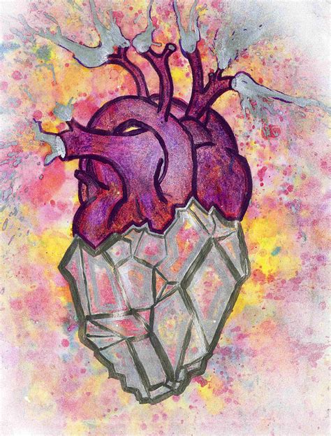 Heart of Resilience Painting by Heather Thompson - Pixels