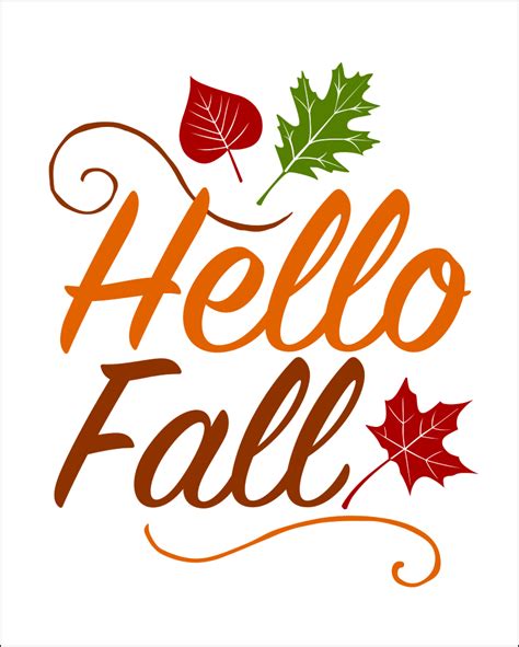 Fall Quotes Free Printables For Autumn | Fall clip art, Fall season quotes, Free fall printables