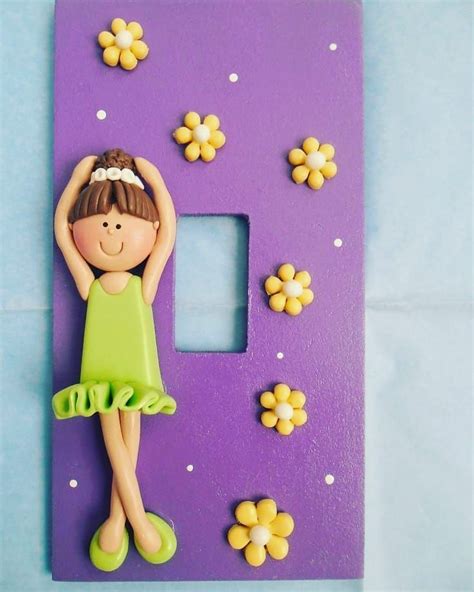 Pin by Prachi Agrawal on Kids room name plate | Polymer clay crafts, Polymer clay art, Clay crafts
