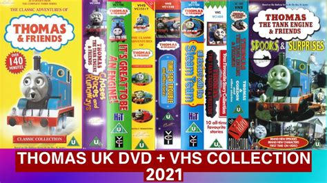 MY COMPLETE UK THOMAS VHS AND DVD COLLECTION (2021) - YouTube