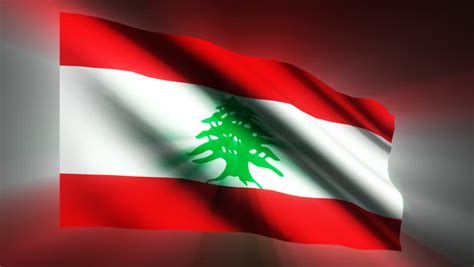 lebanese shining waving flag - hd Stock Footage Video (100% Royalty-free) 937945 | Shutterstock