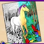 Free Printable Unicorn Coloring Page
