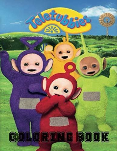 Teletubbies Coloring Book: 40+ GIANT Fun Pages with Premium outline ...