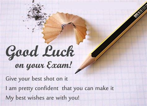 Good Luck On Your Exam - Wishes, Greetings, Pictures – Wish Guy