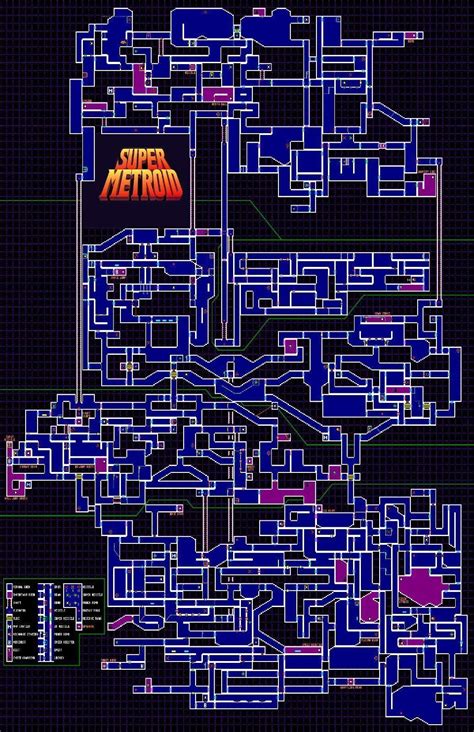 Super Metroid World Map