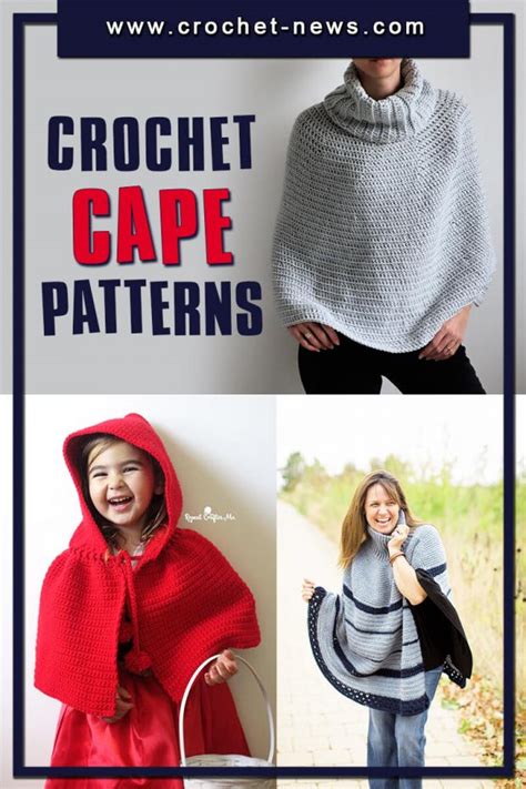 32 Crochet Cape Patterns - Crochet News