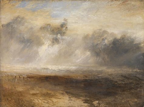 Breakers on a Flat Beach (c.1835–40) | William turner, Joseph mallord william turner, J.m.w. turner