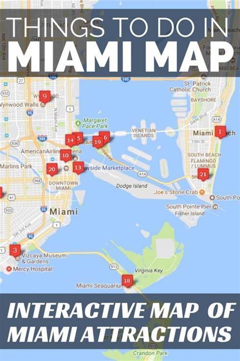 map of unmissable things to do in Miami, from South Beach to the Everglades we've got all the ...