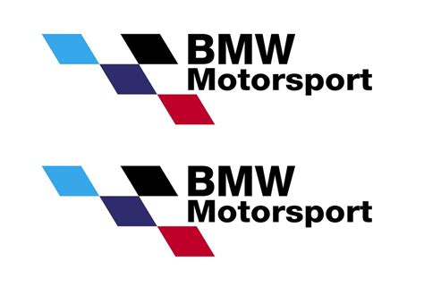 BMW Motorsport fuel tank cap decal sticker