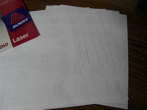 5568) 1 Lot: 10 Sheets Avery 5260 White Laser Address Labels 30 Labels Per Sheet | eBay