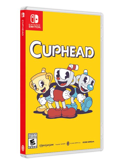 CUPHEAD Custom Nintendo Switch Boxart With Game Case (No