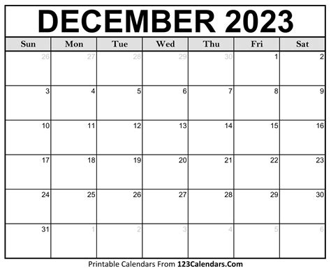 December 2024 Calendar Printable, 123 - Daria Emelina