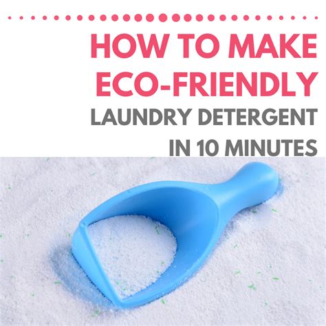 How to make eco-friendly laundry detergent in 10 minutes - Rose Lounsbury