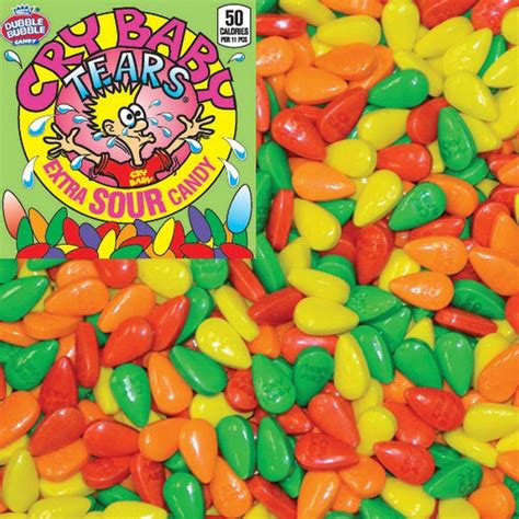 Cry Baby Tears Extra Sour Candy | 25lb Bulk Case | Gumballs.com