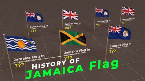History of Jamaica Flag | Timeline of Jamaica Flag | Flags of the world | - YouTube