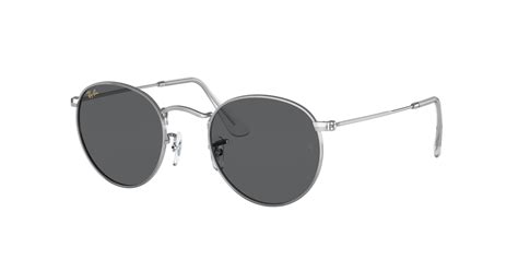 Ray-Ban RB3447 Round Metal Legend Gold Silver Sunglasses | Glasses.com ...