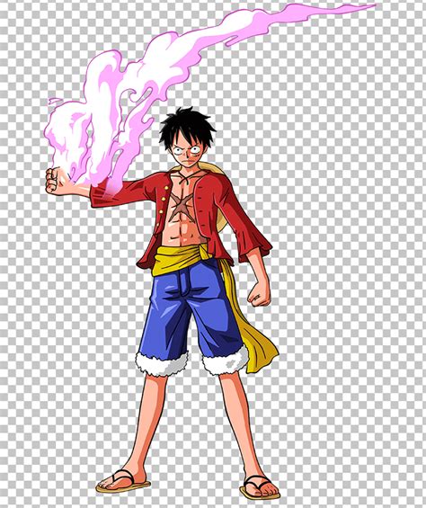 Luffy Gear 5 sitting PNG Image | OngPng