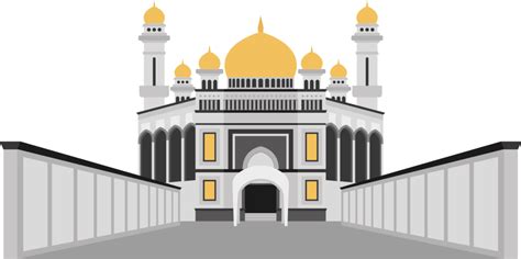 17 Gambar Masjid, Mosque Kartun Vector PNG Keren | Desaintasik.com